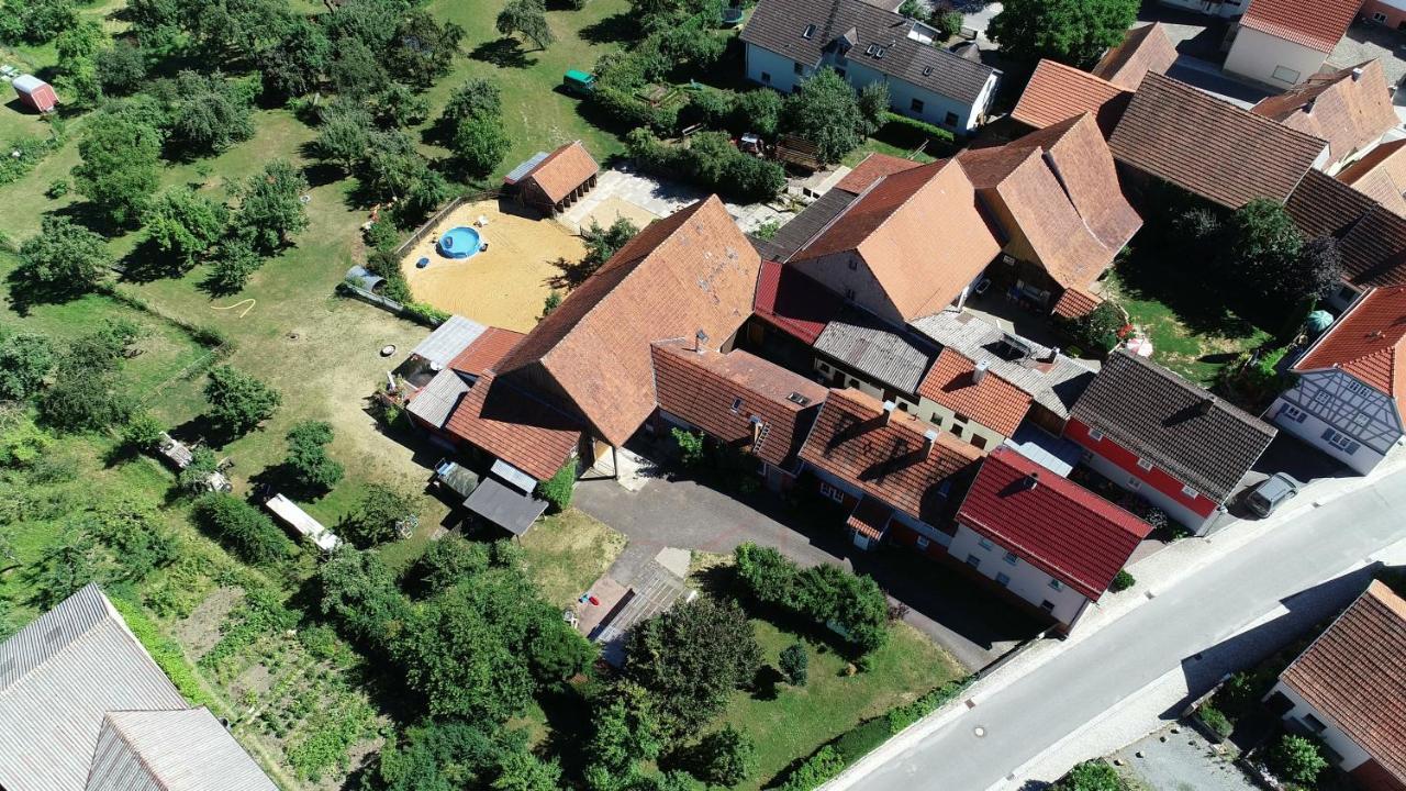 Ferienhaus Am Eisgraben Hausen  Ngoại thất bức ảnh