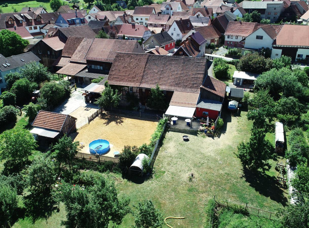 Ferienhaus Am Eisgraben Hausen  Ngoại thất bức ảnh